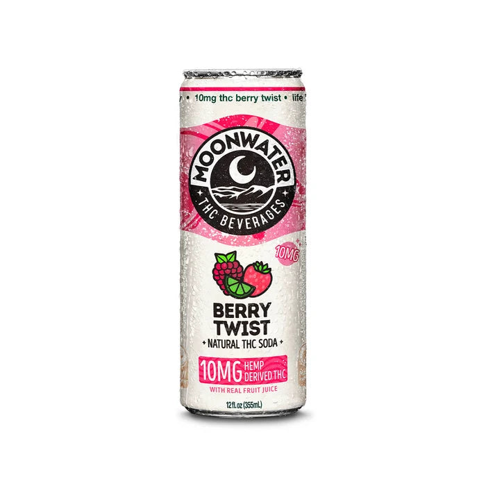 Moonwater 10MG THC Soda – Berry Twist