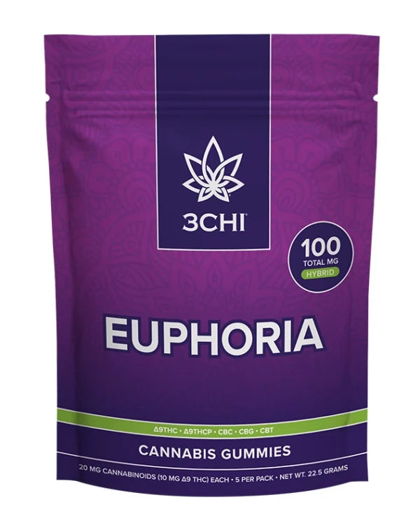 3CHI Vibes 100MG Euphoria Gummies – 5ct