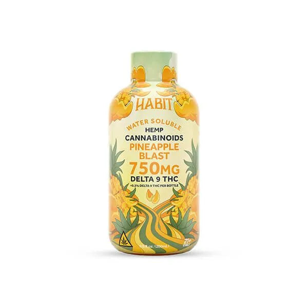 Habit 750MG D9 THC Syrup – Pineapple Blast