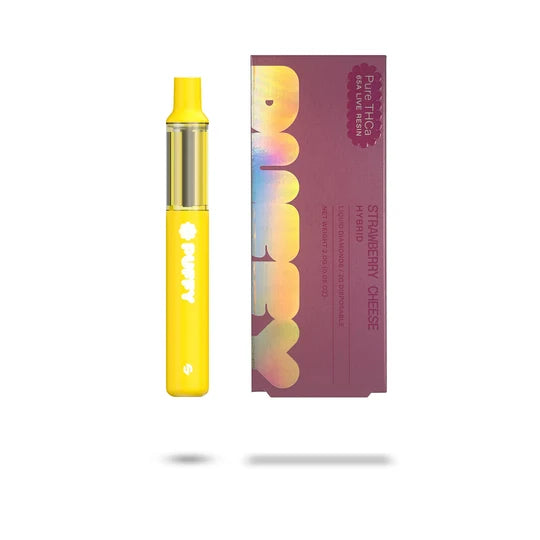 Puffy 2G THCa Live Resin Disposable – Strawberry Cheese – Hybrid