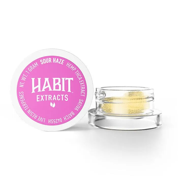 Habit 1G THCa Concentrate – Sour Haze – Sativa