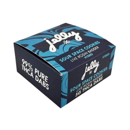 NYB Jelly 5G THCa Live Rosin Badder – Sour Space Cookies – Hybrid