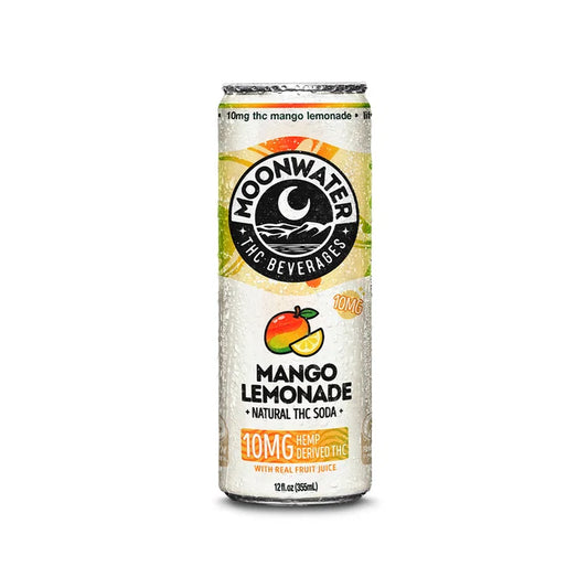 Moonwater 10MG THC Soda – Mango Lemonade