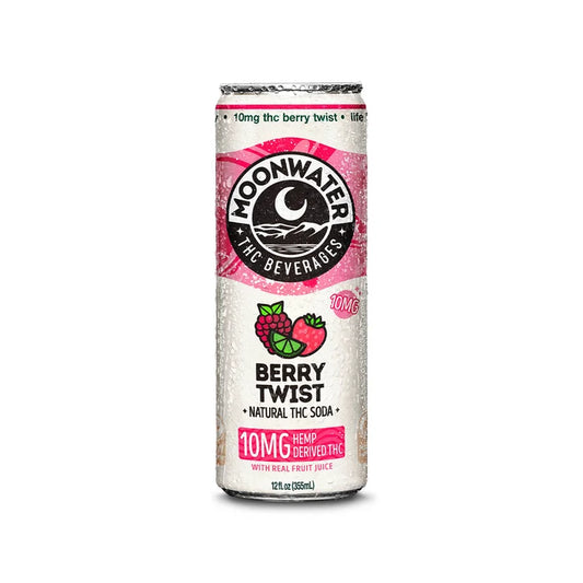 Moonwater 10MG THC Soda – Berry Twist
