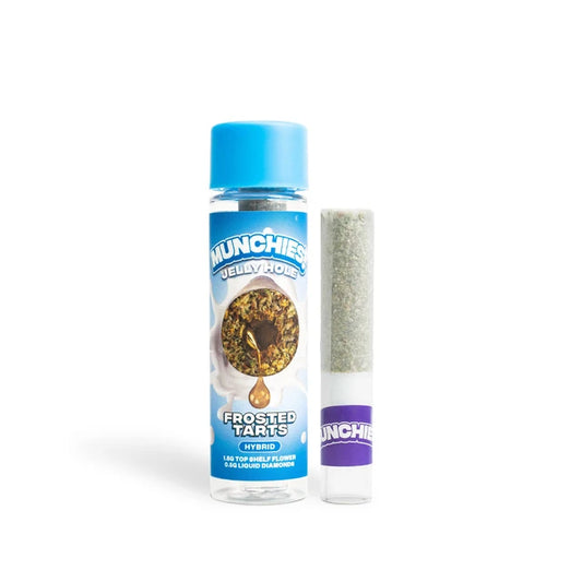 MUNCHIES! 2G THCa Diamond Jelly Hole Pre-Roll – Frosted Tarts – Hybrid