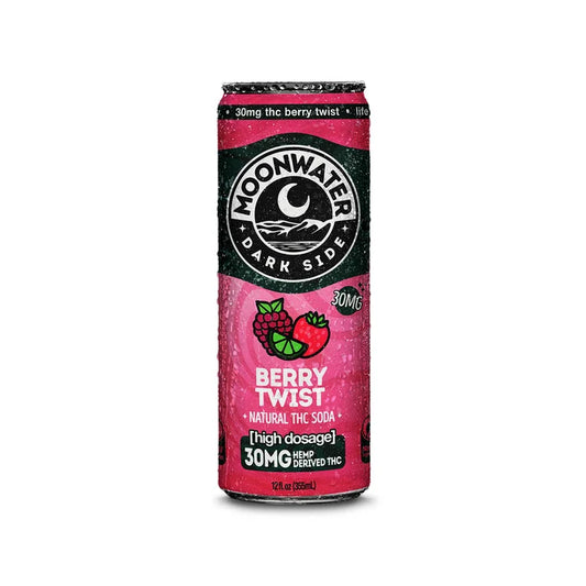 Moonwater 30MG THC Soda – Berry Twist