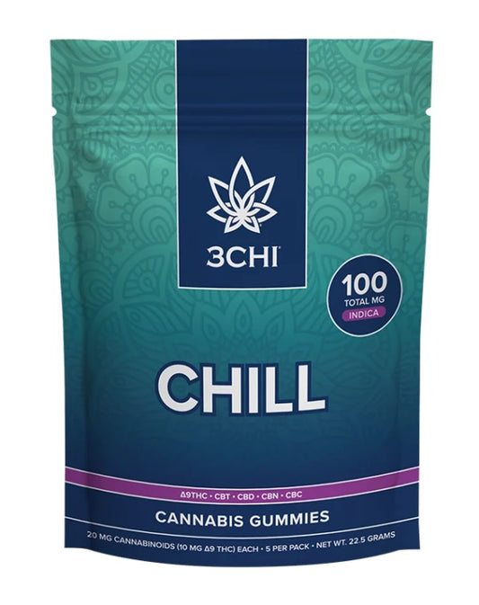 3CHI Vibes 100MG Chill Gummies – 5ct