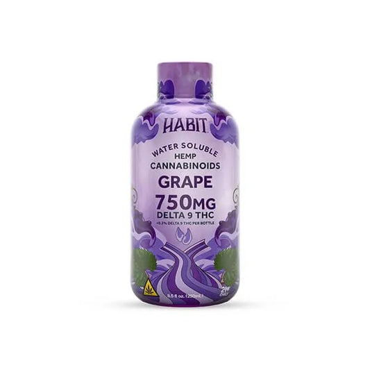 Habit 750MG D9 THC Syrup – Grape