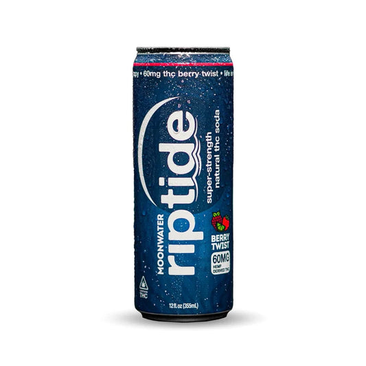 Moonwater Riptide 60MG THC Soda – Berry Twist