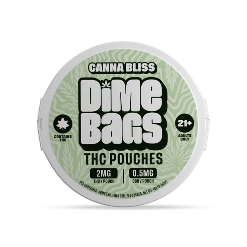 Dime Bags 40MG THC Pouches – Canna Bliss