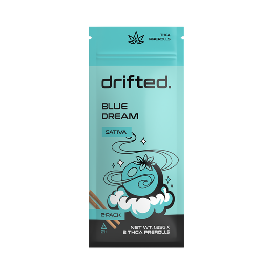 Drifted 2.5G THCA Pre-Rolls – Blue Dream – Sativa – 2pk