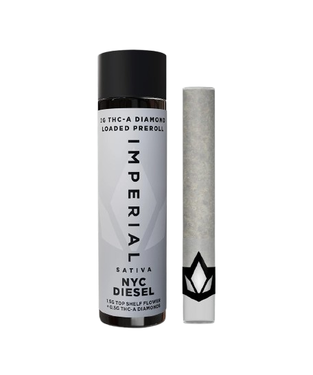 Imperial 2G THCa Diamond Loaded Pre-Roll – NYC Diesel – Sativa