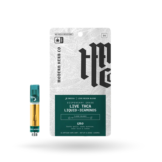 MHCo 1G THCa Live Resin Liquid Diamonds Cartridge – GMO – Indica