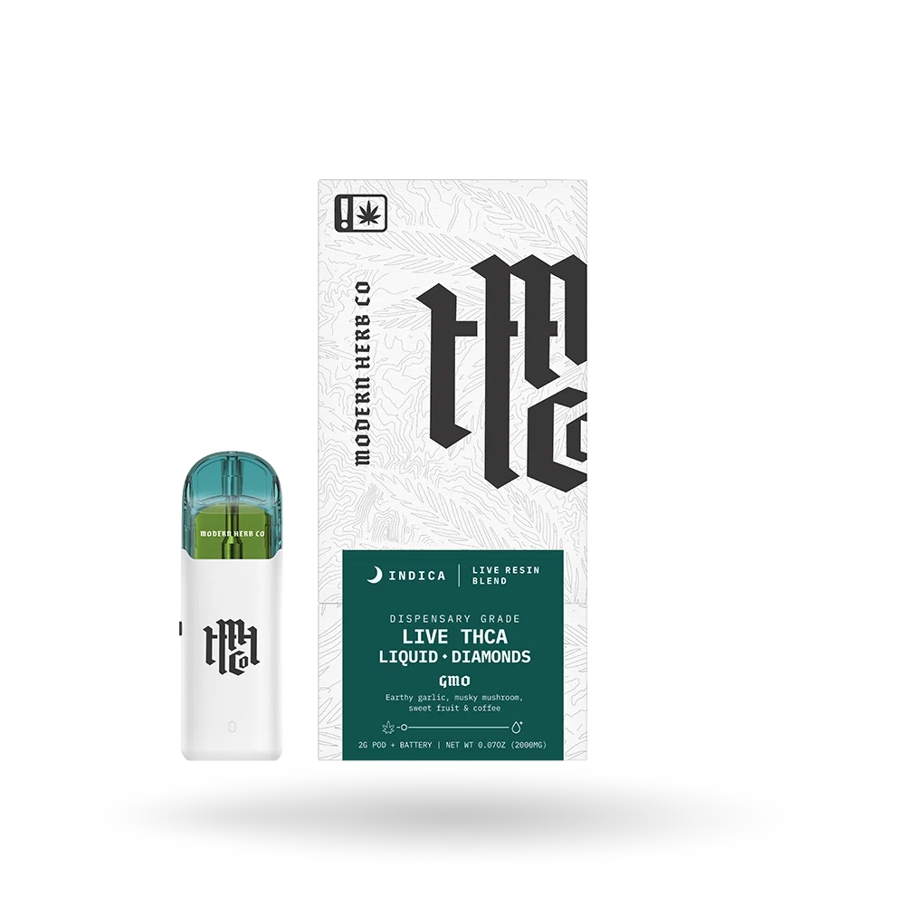MHCo 2G THCa Live Resin Liquid Diamonds Pod Starter Kit – GMO – Indica