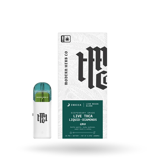MHCo 2G THCa Live Resin Liquid Diamonds Pod Starter Kit – GMO – Indica