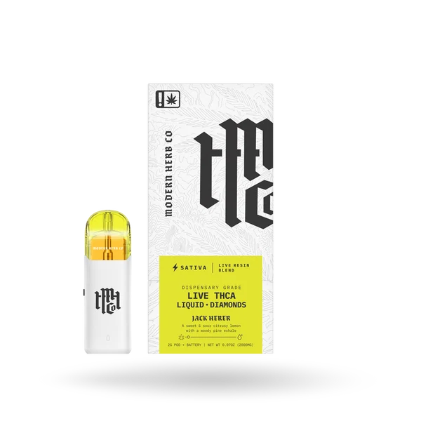MHCo 2G THCa Live Resin Liquid Diamonds Pod Starter Kit – Jack Herer – Sativa