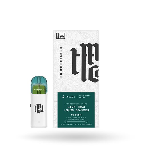 MHCo 2G THCa Live Resin Liquid Diamonds Pod Starter Kit – OG Kush – Indica
