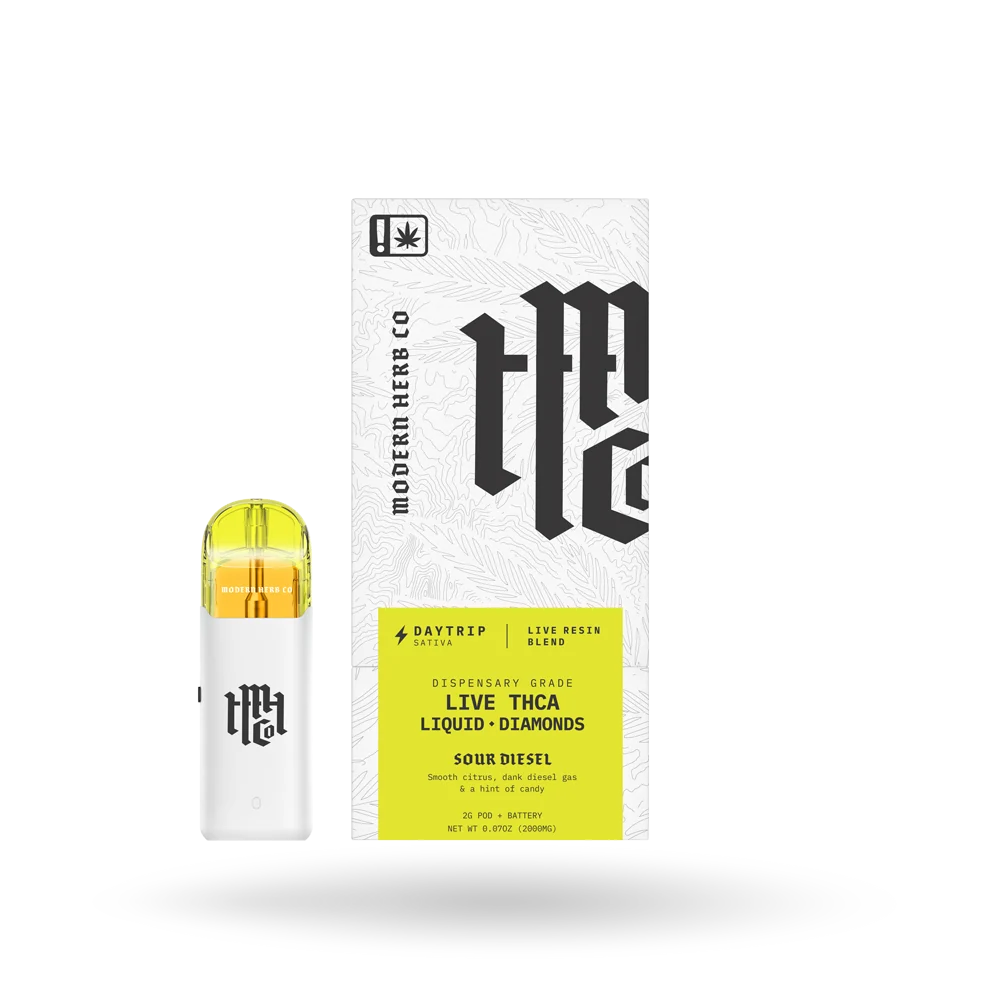 MHCo 2G THCa Live Resin Liquid Diamonds Pod Starter Kit – Sour Diesel – Sativa