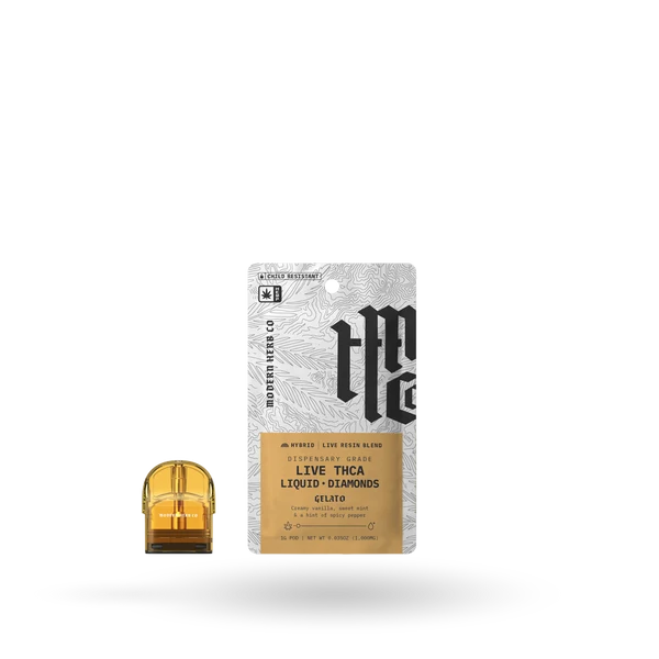 MHCo 2G THCa Live Resin Liquid Diamonds Refill Pod – Gelato – Hybrid
