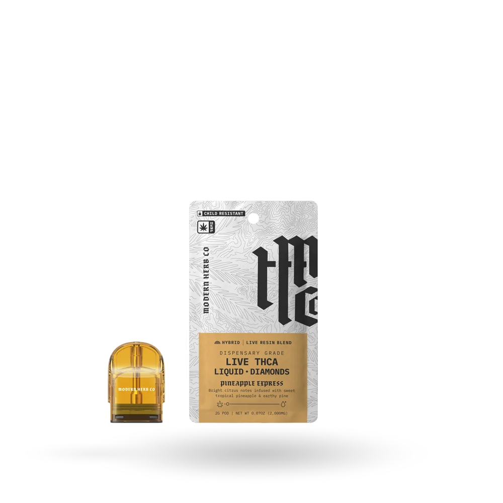 MHCo 2G THCa Live Resin Liquid Diamonds Refill Pod – Pineapple Express – Hybrid