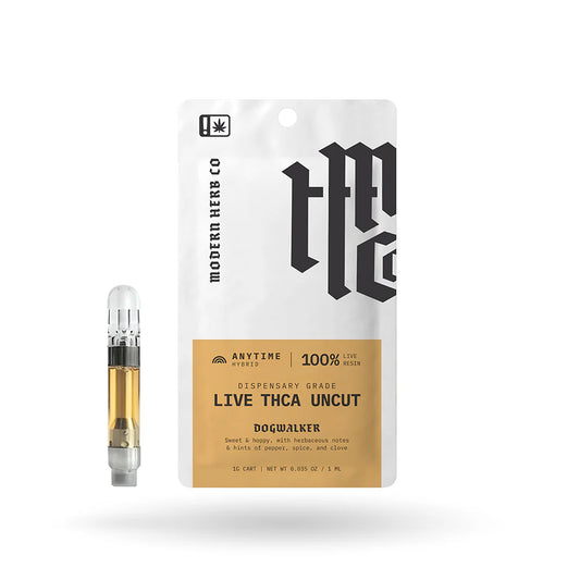 MHCo 1G THCa Live Resin Uncut Cartridge – Dogwalker – Hybrid