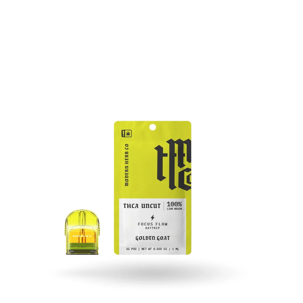 MHCo 1G THCa Live Resin Uncut Refill Pod – Golden Goat – Sativa