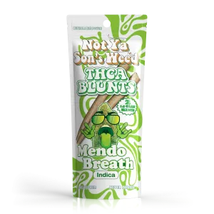 NYSW 3G THCa Blunts – Mendo Breath – Indica – 2pk