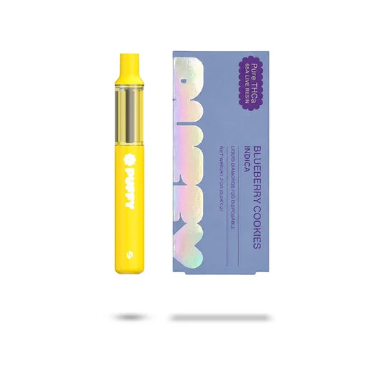 Puffy 2G THCa Live Resin Disposable – Blueberry Cookies – Indica