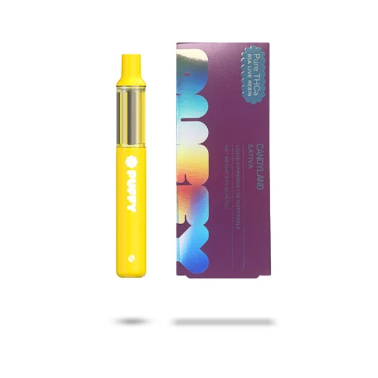 Puffy 2G THCa Live Resin Disposable – Candyland – Sativa