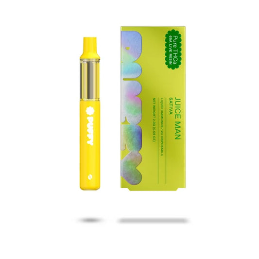 Puffy 2G THCa Live Resin Disposable – Juice Man – Sativa
