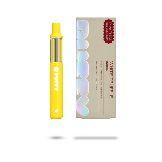 Puffy 2G THCa Live Resin Disposable – White Truffle – Indica