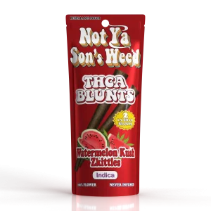 NYSW 3G THCa Blunts – Watermelon Kush Zkittles – Indica – 2pk