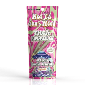 NYSW 3G THCa Pre-Rolls – Alien Rock Candy – Hybrid – 2pk