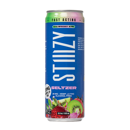 STIIIZY 20MG D9 THC Seltzer – Strawberry Kiwi