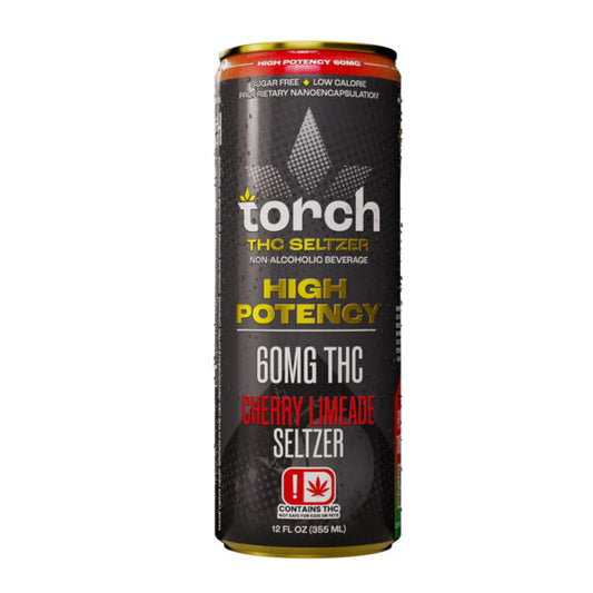 Torch 60MG D9 THC Seltzer – Cherry Limeade